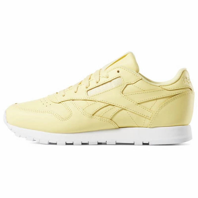 Reebok Classic Leather Tenisky Damske - Červené Žlté/Biele IZ3786UQ